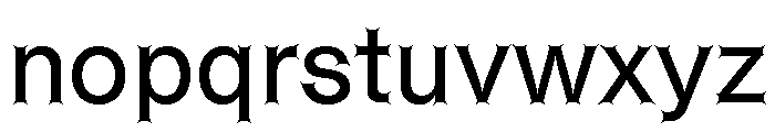 Font 113 Font LOWERCASE