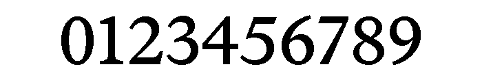Font 114 Font OTHER CHARS