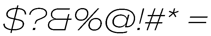 Font 1140 Font OTHER CHARS