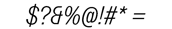 Font 1141 Font OTHER CHARS