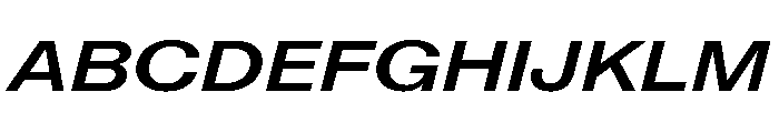 Font 1145 Font UPPERCASE