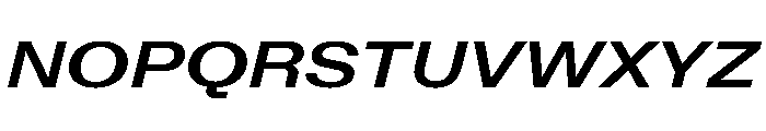 Font 1145 Font UPPERCASE