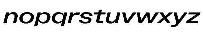 Font 1145 Font LOWERCASE