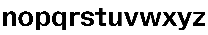 Font 1147 Font LOWERCASE