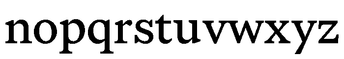 Font 114 Font LOWERCASE