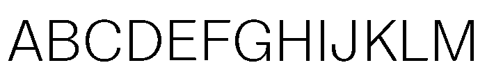 Font 1156 Font UPPERCASE