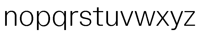Font 1156 Font LOWERCASE