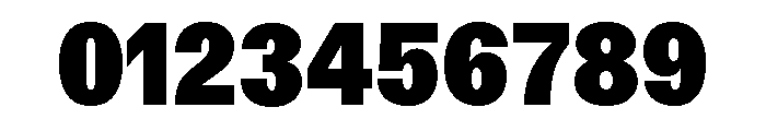 Font 1158 Font OTHER CHARS