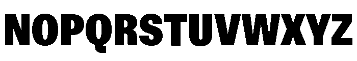 Font 1158 Font UPPERCASE