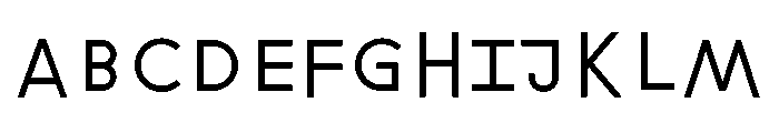 Font 115 Font UPPERCASE