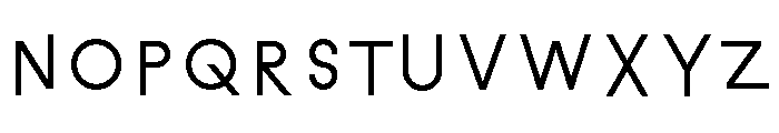 Font 115 Font UPPERCASE