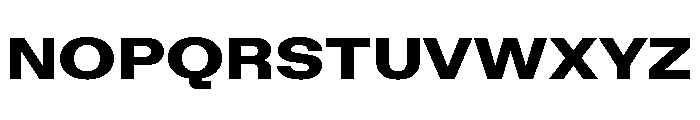 Font 1160 Font UPPERCASE