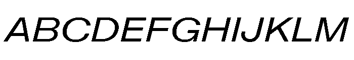 Font 1161 Font UPPERCASE