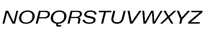 Font 1161 Font UPPERCASE
