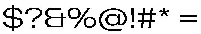 Font 1168 Font OTHER CHARS