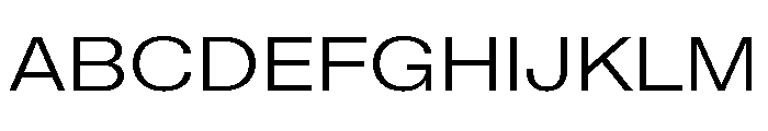 Font 1168 Font UPPERCASE