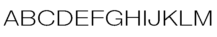 Font 1170 Font UPPERCASE
