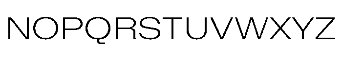 Font 1170 Font UPPERCASE