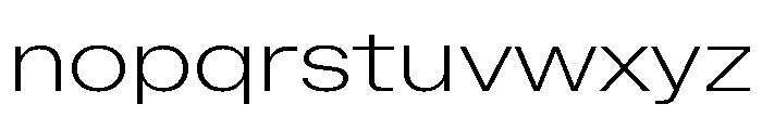 Font 1170 Font LOWERCASE