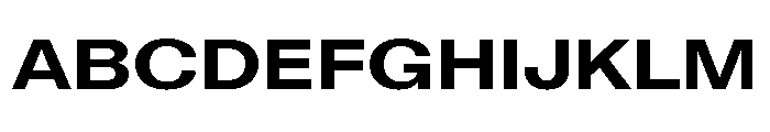 Font 1171 Font UPPERCASE