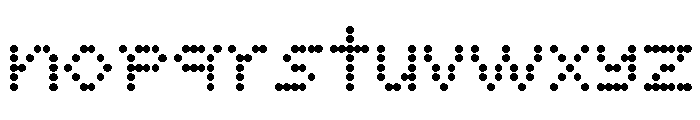 Font 117 Font LOWERCASE
