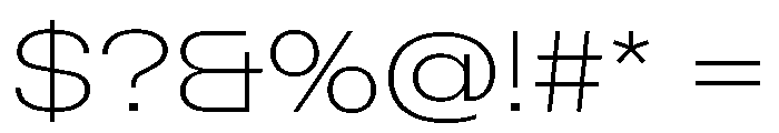 Font 1180 Font OTHER CHARS