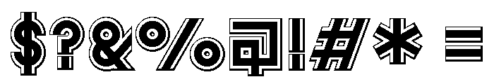 Font 118 Font OTHER CHARS