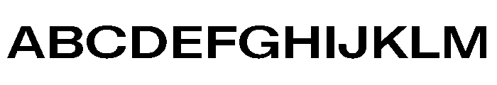 Font 1183 Font UPPERCASE