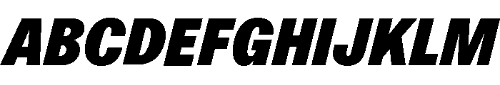Font 1184 Font UPPERCASE