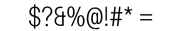 Font 1195 Font OTHER CHARS