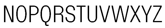 Font 1195 Font UPPERCASE