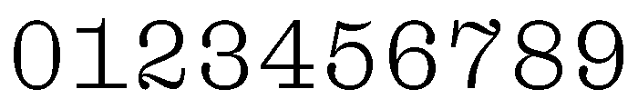 Font 1199 Font OTHER CHARS