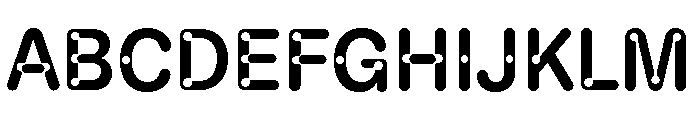 Font 119 Font UPPERCASE