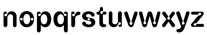 Font 119 Font LOWERCASE