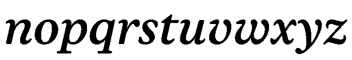 Font 1202 Font LOWERCASE