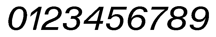 Font 1203 Font OTHER CHARS