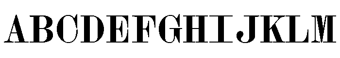 Font 1208 Font UPPERCASE