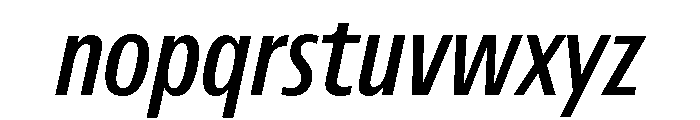 Font 120 Font LOWERCASE