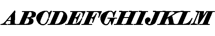 Font 1215 Font UPPERCASE