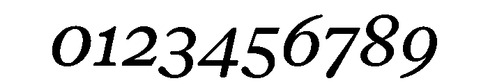 Font 1219 Font OTHER CHARS