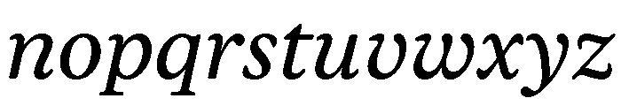 Font 1219 Font LOWERCASE