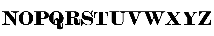 Font 1226 Font UPPERCASE