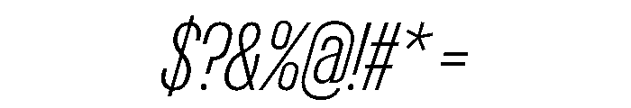 Font 1230 Font OTHER CHARS