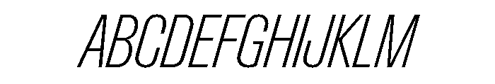 Font 1230 Font UPPERCASE