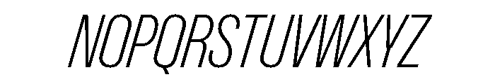 Font 1230 Font UPPERCASE