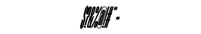 Font 1232 Font OTHER CHARS