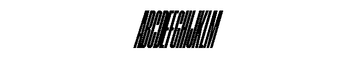 Font 1232 Font UPPERCASE