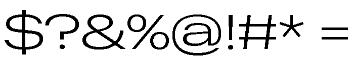 Font 1233 Font OTHER CHARS
