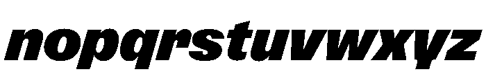 Font 1238 Font LOWERCASE