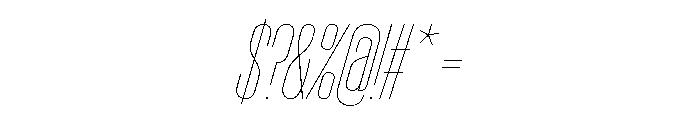 Font 1241 Font OTHER CHARS